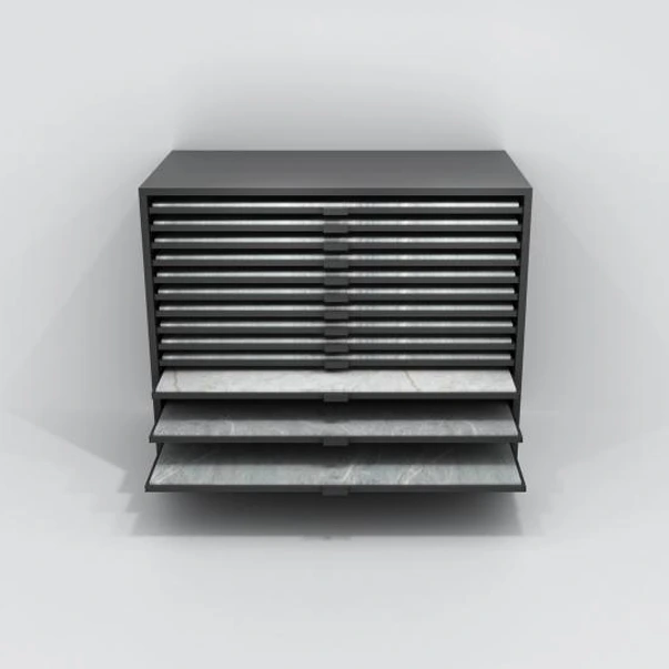 Compositum Drawer Tentorium Display pro Tile Stone